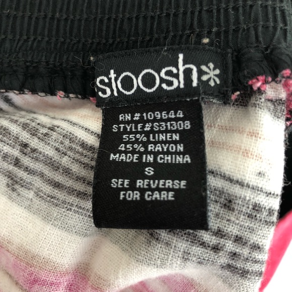 Stoosh Striped Button Pocket Mini Skirt S - Picture 5 of 6